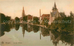 72754376 Bruges Flandre Lac D Amour Eglise - Autres & Non Classés