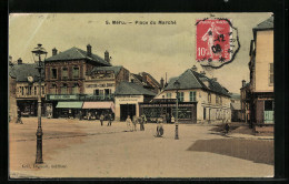 CPA Méru, Place Du Marché  - Sonstige & Ohne Zuordnung
