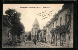 CPA Gournay-sur-Aronde, Le Bas Du Pavé  - Autres & Non Classés