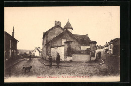 CPA Nanteuil-le-Haudouin, Rue Carnot Et Rue Du Gué  - Nanteuil-le-Haudouin