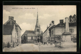 CPA Rantigny, Carrefour De L`Eglise  - Rantigny