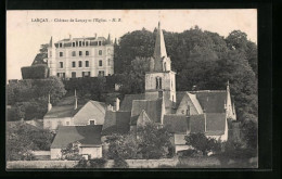 CPA Larcay, Chateau De Larcay Et L`Eglise  - Andere & Zonder Classificatie