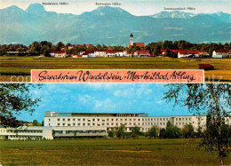 72754025 Bad Aibling Gesamtansicht Mit Alpenpanorama Sanatorium Wendelstein Moor - Bad Aibling