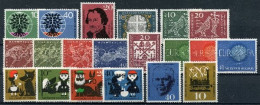 BRD Bund Jahrgang 1960 Postfrisch Jede MiNr 1x #BRD-XX-1960 - Autres & Non Classés