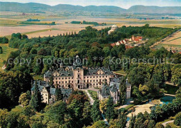 72753930 Bueckeburg Schloss Mit Mausoleum Und Wesergebirge Fliegeraufnahme Bueck - Bueckeburg