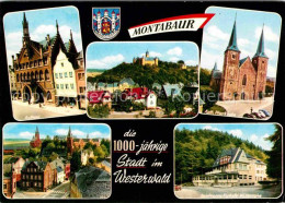 72752766 Montabaur Westerwald Rathaus Katholische Pfarrkirche Spielmanns Kurhote - Montabaur