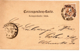 78876 - Österreich - 1887 - 2Kr EF A Kte PRAG ALTSTADT -> COELN (Deutschland) - Briefe U. Dokumente