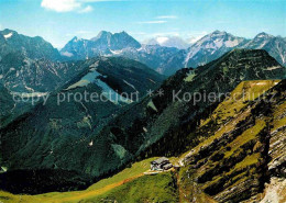 72752576 Toelzerhuette Mit Soiernspitze Birkkarspitze Zugspitzmassiv  Toelzerhue - Altri & Non Classificati