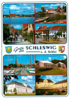 72752372 Schleswig Schlei Fussgaengerzone Brunnen Kirche Hafen Erfde - Autres & Non Classés