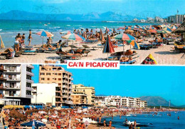 72752331 Ca N Picafort Strand Panorama  Mallorca - Autres & Non Classés