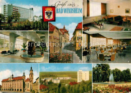 72751867 Bad Windsheim Sanatorium Frankenland Wandelhalle Speisesaal Kurpark Bru - Bad Windsheim
