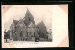 CPA Mosnes, Abside De L`Eglise  - Sonstige & Ohne Zuordnung