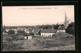 CPA Nueil, Vue Generale, L`Eglise  - Sonstige & Ohne Zuordnung