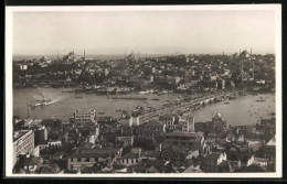 AK Konstantinopel, Blick Auf Die Gesamte Stadt Und Des Bosporus  - Turkey