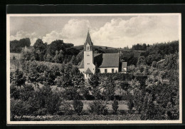 AK Bad Altheide, Blick Auf Die Evangel. Kirche  - Schlesien