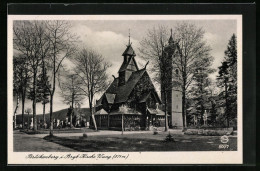 AK Brückenberg Im Riesengebirge, An Der Kirche Wang  - Schlesien