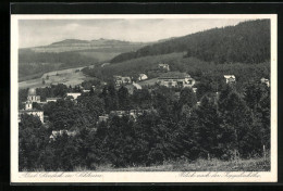 AK Bad Landeck In Schlesien, Blick Nach Der Zeppelinhöhe  - Schlesien