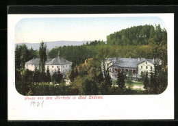 AK Bad Kudowa, Blick Auf Das Kurhotel  - Schlesien