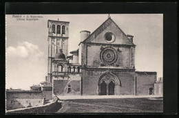 Cartolina Assisi, S. Francesco, Chiesa Superiore  - Sonstige & Ohne Zuordnung