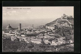 Cartolina Assisi, Panorama Dalla Rocca Minore  - Autres & Non Classés