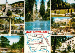 72751666 Bad Schwalbach Kurviertel Wandelhalle Weinbrunnen Stahlbrunnen Minigolf - Bad Schwalbach