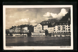 AK Kufstein I. Tirol, Auracher Loechl, An Der Brücke  - Altri & Non Classificati