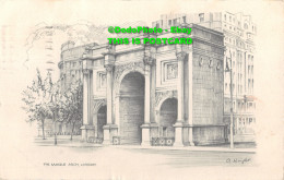 R414907 London. The Marble Arch. W. Barton. Pencil Sketch. 1947 - Altri & Non Classificati