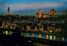 72751086 Firenze Florenz Blick Vom Michelangelo Platz Bei Nacht  - Other & Unclassified