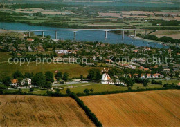 72750639 Sonderborg Fliegeraufnahme Dybbol Molle Und Bruecke  - Denmark