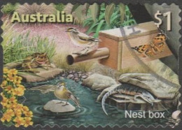 AUSTRALIA - DIE-CUT-USED 2019 $1.00 Stamp Collecting Month- In The Garden - Nest Box - Gebruikt