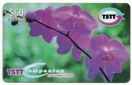 Trinidad & Tobago - Purple Flowers (Orchids) - Trinidad En Tobago