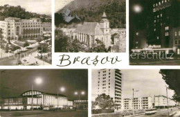 72750346 Brasso Brasov Kronstadt Teilansichten Hotel Kirche Gebaeude Hochhaeuser - Roumanie
