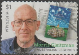 AUSTRALIA - DIE-CUT-USED 2019 $1.00 Legends Of Children's Books - Morris Gleitzman - Oblitérés