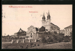 AK Linz A. D. Donau, Die Wallfahrtskirche Auf Dem Pöstlingsberg  - Autres & Non Classés
