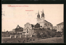 AK Linz A. D. Donau, Die Wallfahrtskirche Auf Dem Pöstlingsberg  - Altri & Non Classificati