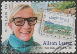 AUSTRALIA - DIE-CUT-USED 2019 $1.00 Legends Of Children's Books - Allison Lester - Usados