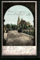 AK Erfurt, Blick A. D. Petersberg - Portal A. Severikirche Und Dom  - Erfurt