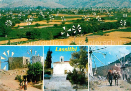 72750154 Lassithi Panorama Windraeder  Lassithi - Griechenland