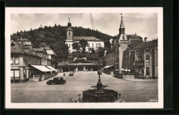 AK Leutenberg I. Thür., Brunnen Auf Dem Markt  - Leutenberg