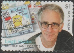 AUSTRALIA - DIE-CUT-USED 2019 $1.00 Legends Of Children's Books - Leigh Hobbs - Usados