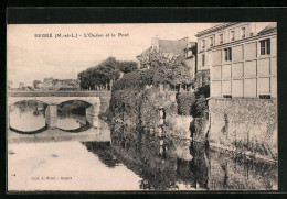 CPA Segre, L`Oudon Et Le Pont  - Segre