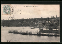 CPA Neuville, Vue De Siedlung Am Flussufer  - Other & Unclassified