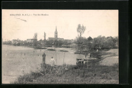 CPA Morannes, Vue Des Moulins  - Autres & Non Classés