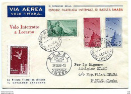 Volo IMABA Milano/Basilea Del 29.8.48 - Unused Stamps