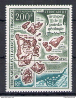 1971 TAAF - ANTARTICO FRANCESE - Posta Aerea Catalogo Yvert N. 24 - MNH** - Other & Unclassified