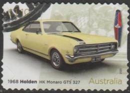 AUSTRALIA - DIE-CUT-USED 2021 $1.10 Holden Australian Icon - 1968 Holden HK Monaro - Motor Vehicle - Usados