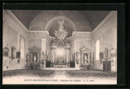 CPA Saint-Georges, Interieur De L`Eglise  - Other & Unclassified
