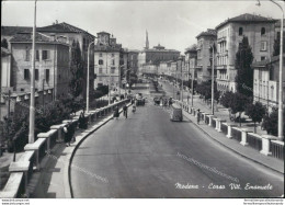 Ar386 Cartolina Modena Citta' Corso Vittorio Emanuele - Modena