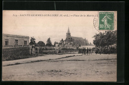 CPA Saint-Gemmes, Place De La Mairie  - Altri & Non Classificati