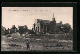 CPA St-Gemmes, Vue Vers L`Eglise  - Altri & Non Classificati